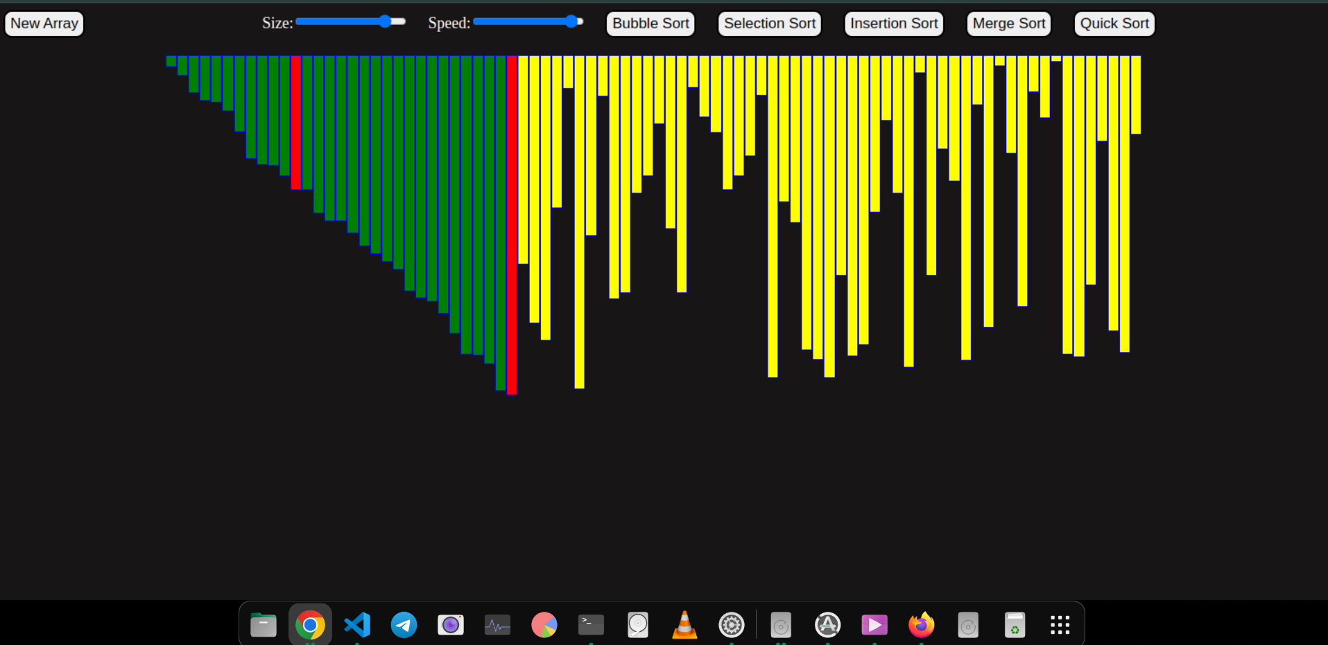Sorting Algorithm Visualizer